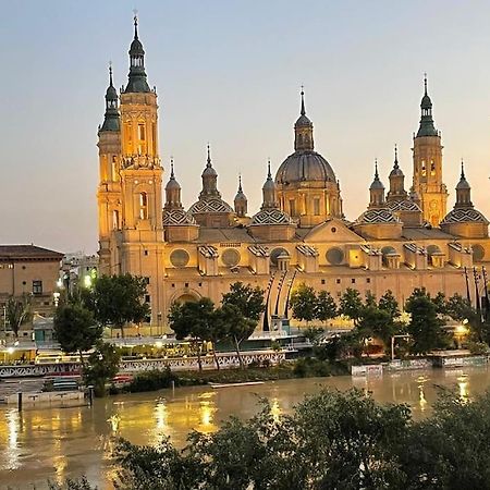 Apartamento Con Vistas Al Pilar Con Aparcamiento Privado Saragossa Exterior foto
