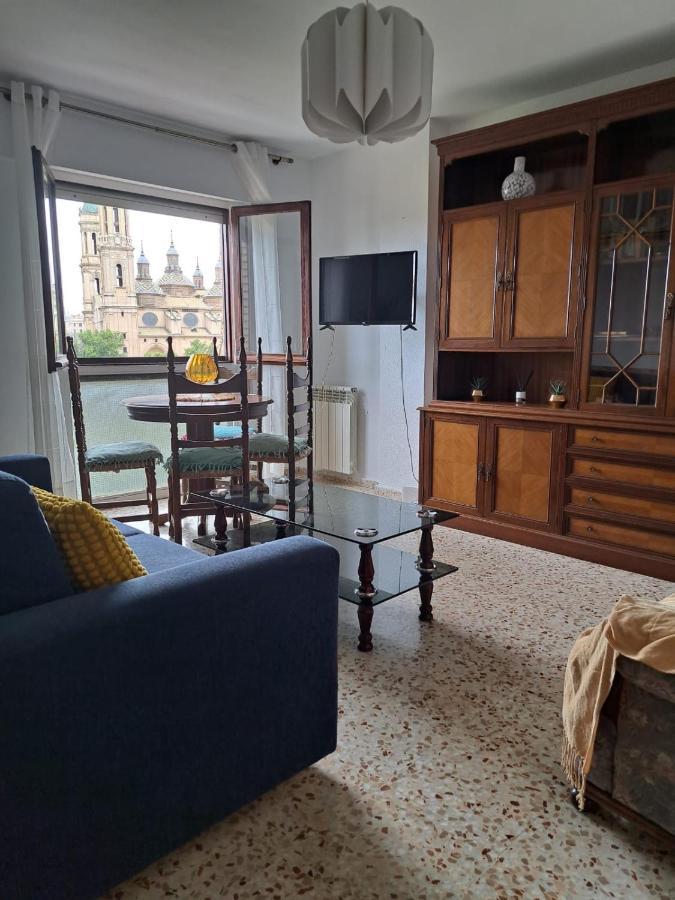 Apartamento Con Vistas Al Pilar Con Aparcamiento Privado Saragossa Exterior foto
