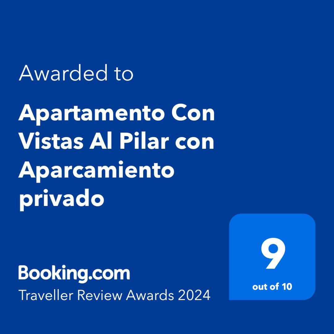 Apartamento Con Vistas Al Pilar Con Aparcamiento Privado Saragossa Exterior foto